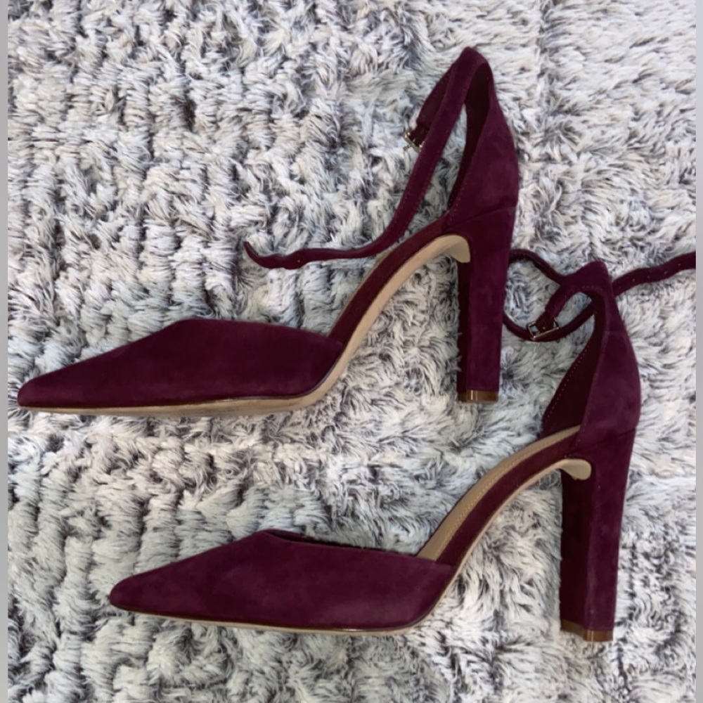 Gibson Latimer maroon heels size 8